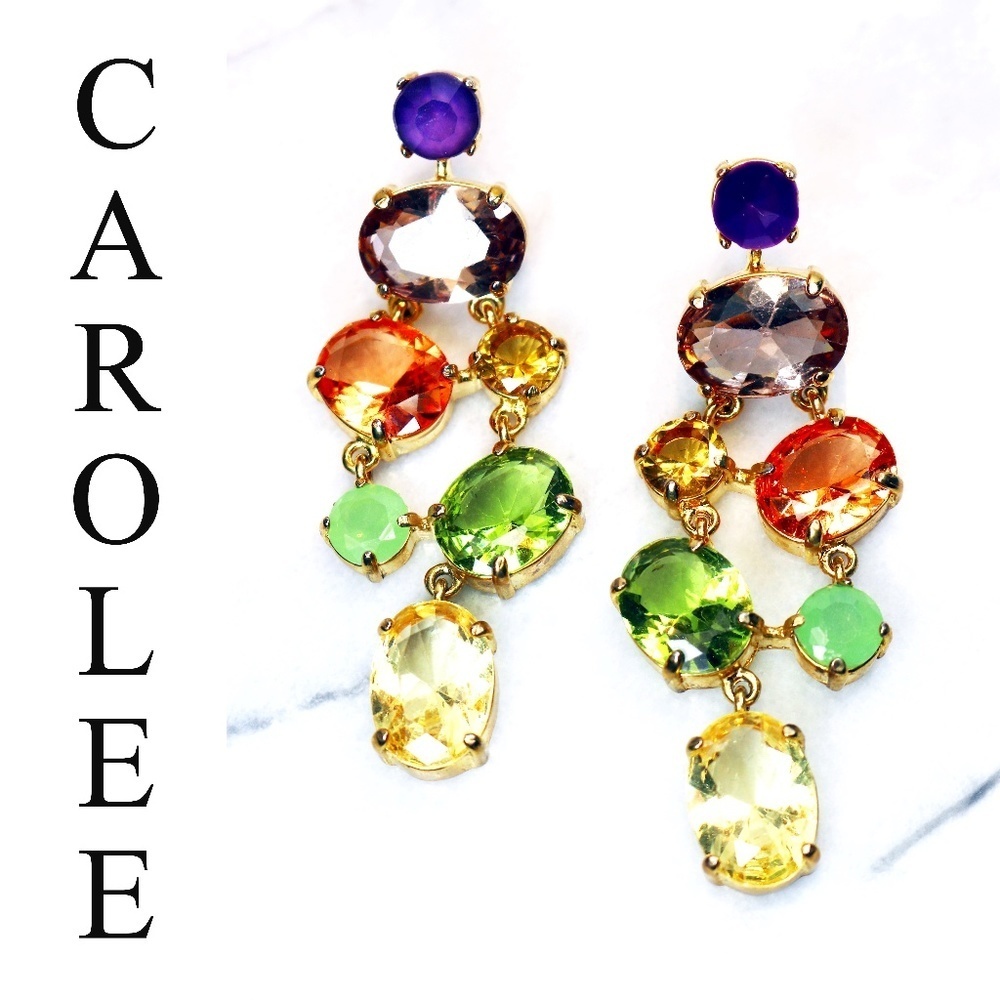 Duchess of Windsor Carolee Chandelier Earrings
